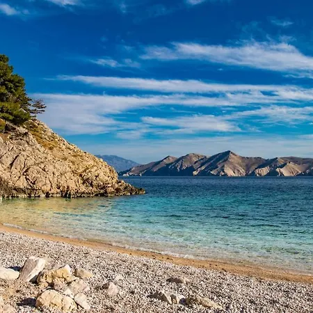 With A Parking Space Baska, Krk - 5412